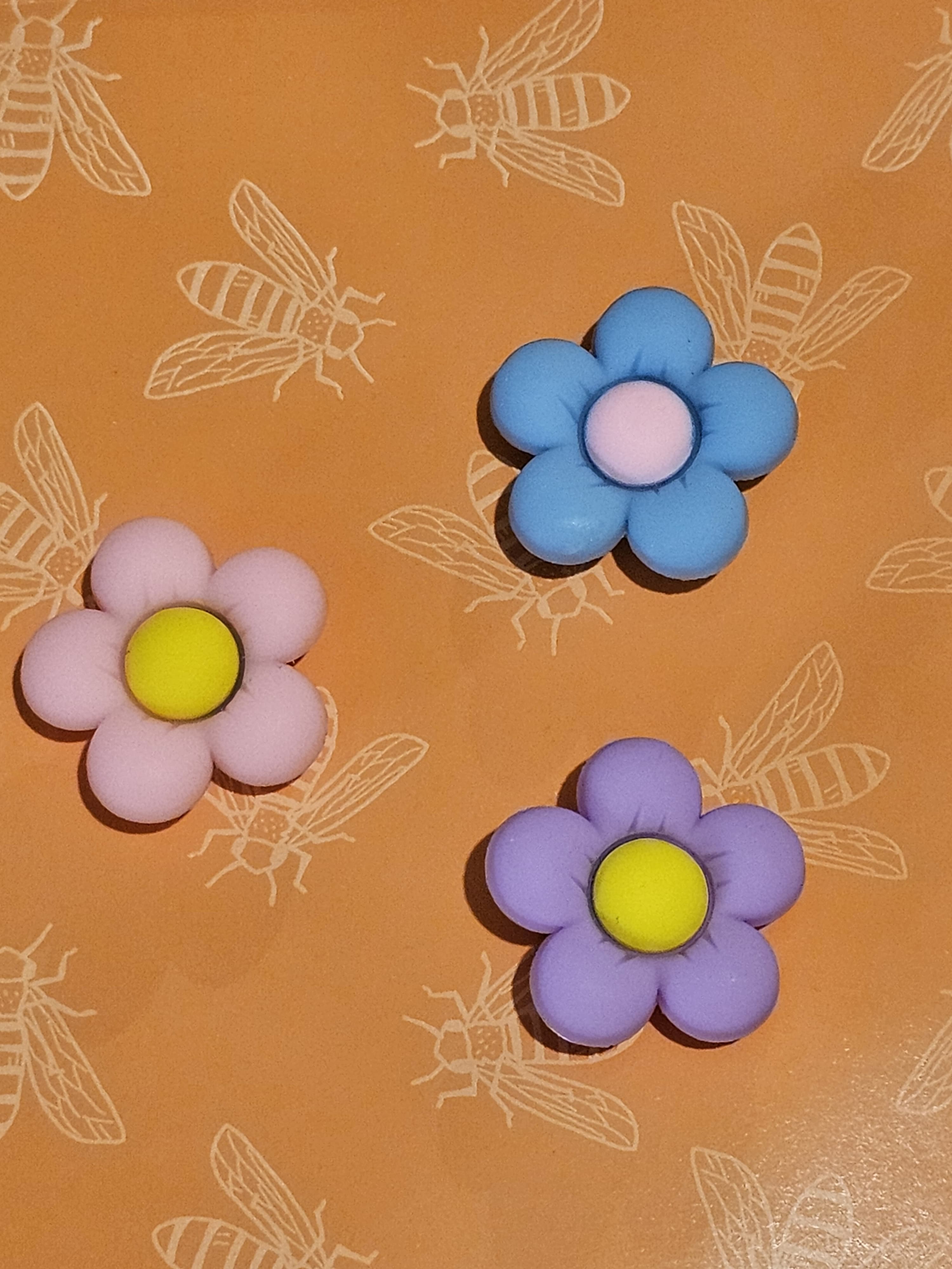 Flowers Pins - Set 1 (3 pins)