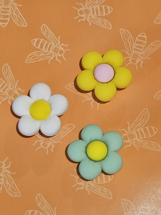 Flowers Pins - Set 2 (3 pins)